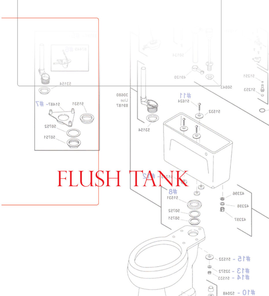 concealed flushtank